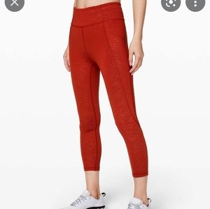 Lululemon / Time to Sweat 23" Crop